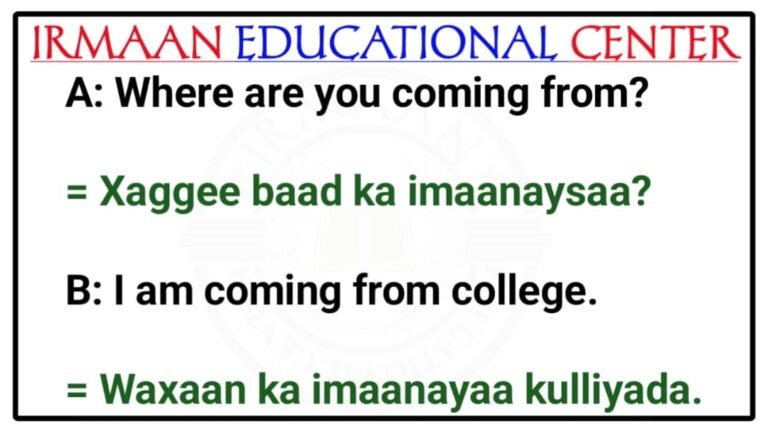 WADAS SHEEKEYSI , JUMLADO IYO ERAYO FASIRAN