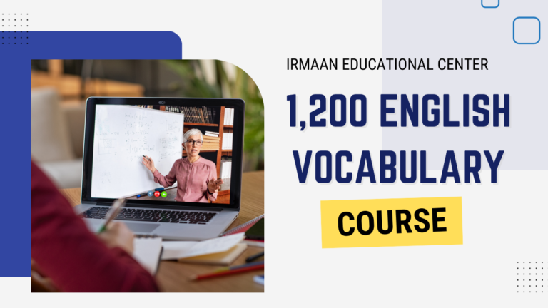 1,200 ENGLISH VOCABULARY COURSE